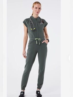 FIGS Rafaela Cargo Scrub Jumpsuit